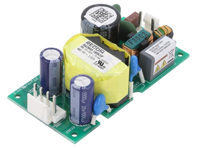 Voedingseenheid: schakelende; open; 40W; 120÷370VDC; 80÷264VAC Voedingseenheid: schakelende; open; 40W; 120÷370VDC; 80÷264VAC